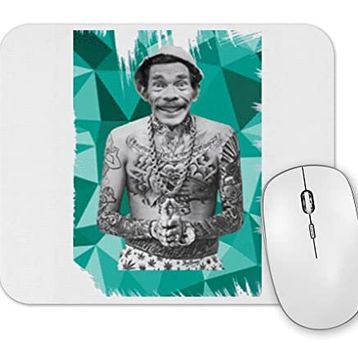 Baskı Dükkanı Seu Madruga Tatuado Mouse Pad
