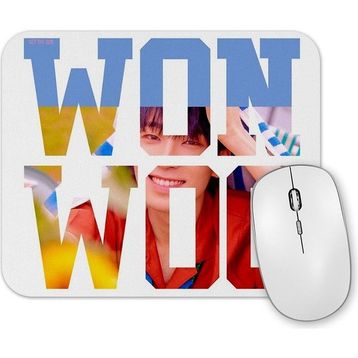 Baskı Dükkanı Seventeen Wonwoo Mouse Pad