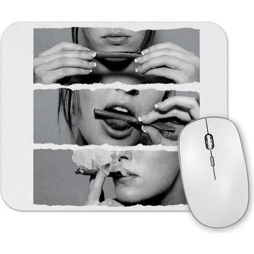 Baskı Dükkanı Sexy Smoke Mouse Pad