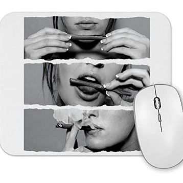Baskı Dükkanı Sexy Smoke Mouse Pad