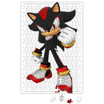 Baskı Dükkanı Shadow The Hedgehog Sonic 240 Parça Puzzle