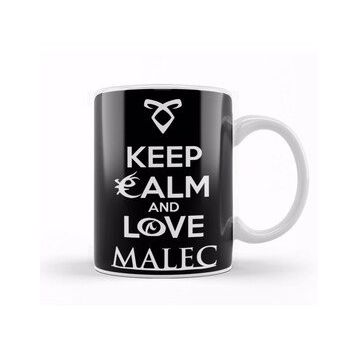 Baskı Dükkanı Shadowhunters Keep Calm And Love Malec Kupa