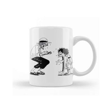 Baskı Dükkanı Shanks Luffy One Piece Funny Kupa