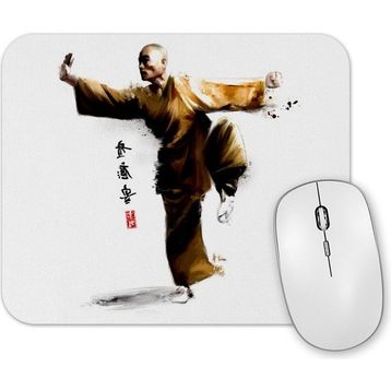 Baskı Dükkanı Shaolin Monk Shaolin Kung Fu Mouse Pad