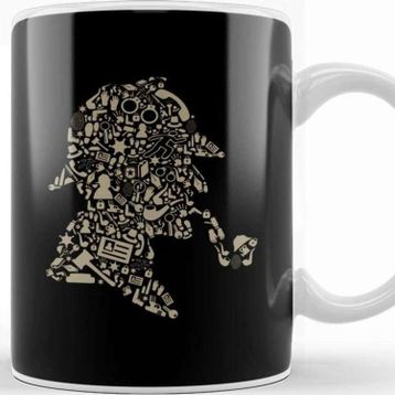 Baskı Dükkanı Sherlock Holmes Collage Kupa