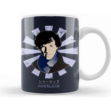 Baskı Dükkanı Sherlock Retro Japanese Kupa