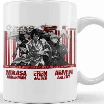 Baskı Dükkanı Shingeki No Kyojin Kupa