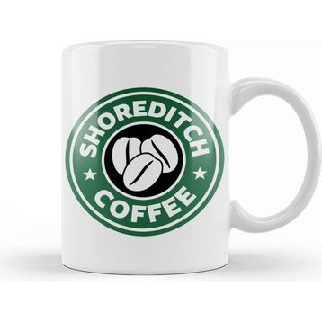 Baskı Dükkanı Shoreditch Coffee Starbucks Kupa