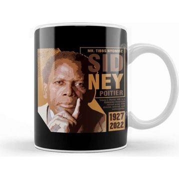 Baskı Dükkanı Sidney Poitier Rip Sidney Poitier 2022 Kupa
