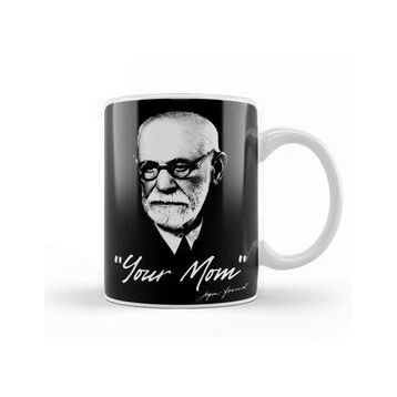 Baskı Dükkanı Sigmund Freud Your Mom Kupa