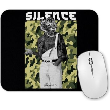 Baskı Dükkanı Silence Rms Will Tigre Mouse Pad