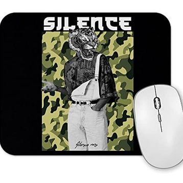 Baskı Dükkanı Silence Rms Will Tigre Mouse Pad