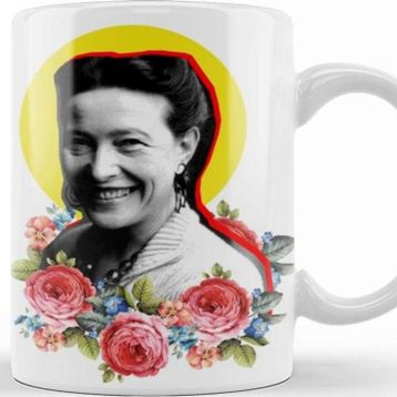 Baskı Dükkanı Simone De Beauvoir Kupa