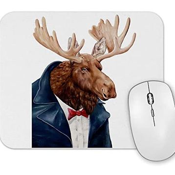 Baskı Dükkanı Sisman Süslü Geyik Mouse Pad
