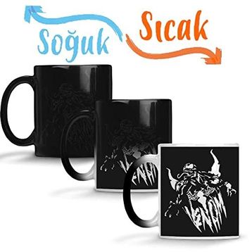 Baskı Dükkanı SK10660 Venom 04 Sihirli Porselen Bardak Kupa