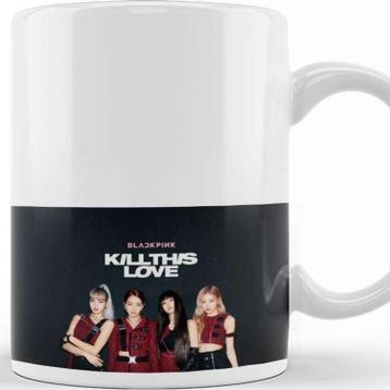 Baskı Dükkanı SK7991 Kill This Love Blackpink Sihirli Porselen Bardak Kupa