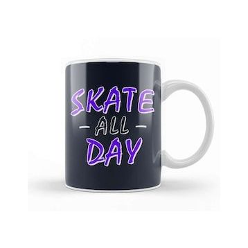 Baskı Dükkanı Skate All Day All Day Kupa
