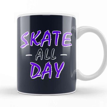 Baskı Dükkanı Skate All Day All Day Kupa