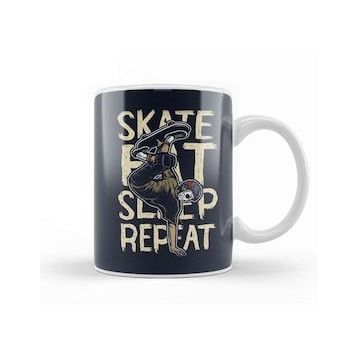 Baskı Dükkanı Skate Eat Sleep Repeat Kupa