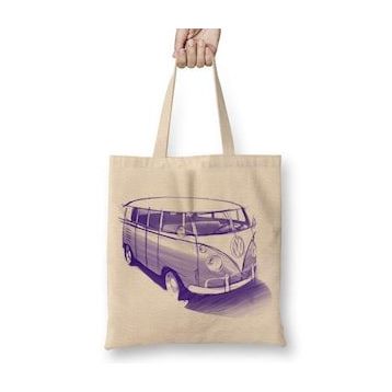Baskı Dükkanı Sketch Kombi Bez Çanta