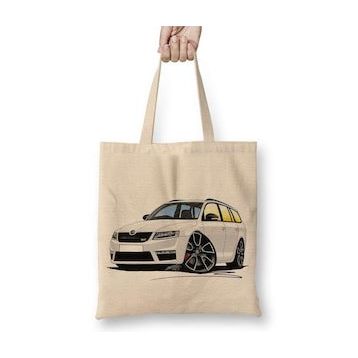 Baskı Dükkanı Skoda Octavia Mk3 Vrs Estate Bez Çanta