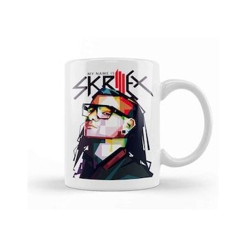 Baskı Dükkanı Skrillex Pop Art Kupa