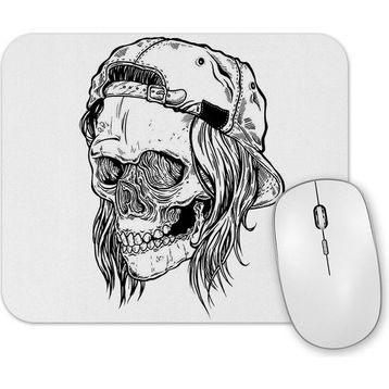 Baskı Dükkanı Skull Bone Mouse Pad