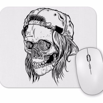 Baskı Dükkanı Skull Bone Mouse Pad