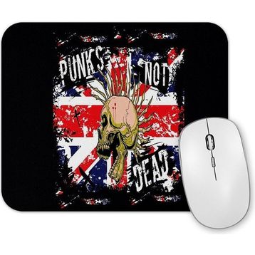 Baskı Dükkanı Skull Britanico Mouse Pad