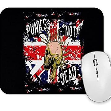 Baskı Dükkanı Skull Britanico Mouse Pad