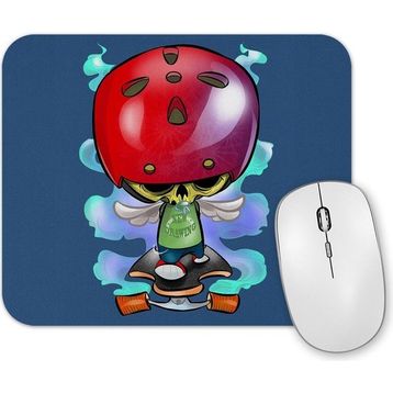 Baskı Dükkanı Skull Cute Mouse Pad