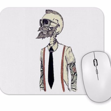 Baskı Dükkanı Skull Executivo Mouse Pad