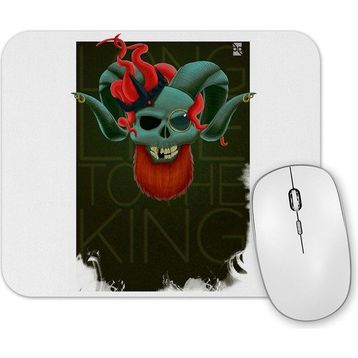 Baskı Dükkanı Skull Litch Branca Mouse Pad