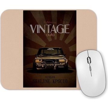 Baskı Dükkanı Skyline Vintage Mouse Pad