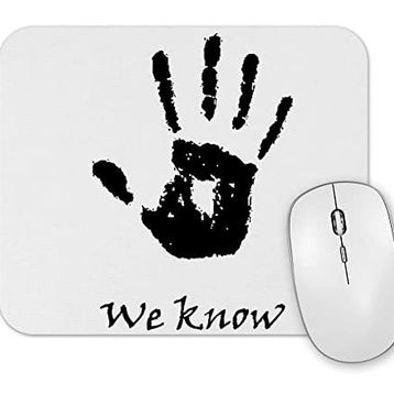 Baskı Dükkanı Skyrim We Know Mouse Pad