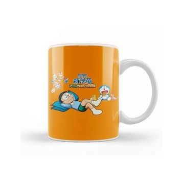 Baskı Dükkanı Sleeping Nobita Doraemon New Dinosaur Kupa