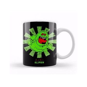 Baskı Dükkanı Slimer Retro Japanese Ghostbusters Kupa