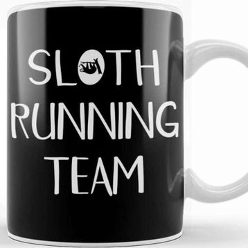 Baskı Dükkanı Sloth Lovers Funny Sloth Running Team Kupa
