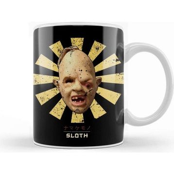 Baskı Dükkanı Sloth Retro Japanese Goonies Kupa