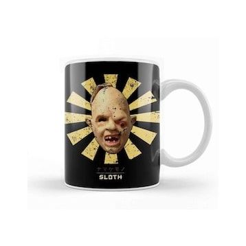 Baskı Dükkanı Sloth Retro Japanese Goonies Kupa
