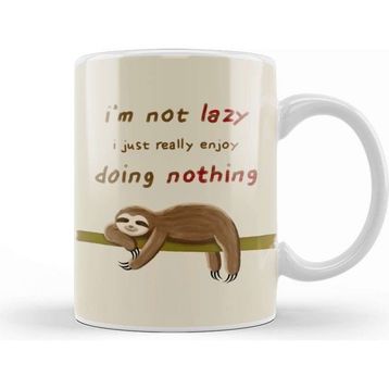 Baskı Dükkanı Sloth's Quote Kupa