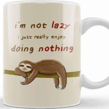 Baskı Dükkanı Sloth's Quote Kupa