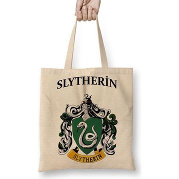 Baskı Dükkanı Slytherin 02 Bez Çanta