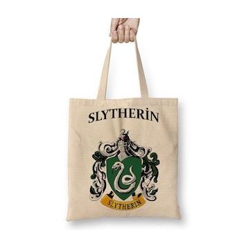 Baskı Dükkanı Slytherin 02 Bez Çanta