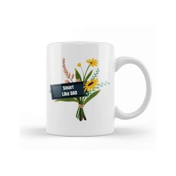 Baskı Dükkanı Smart Lıke Dad Dad Fathers Day Gift Kupa