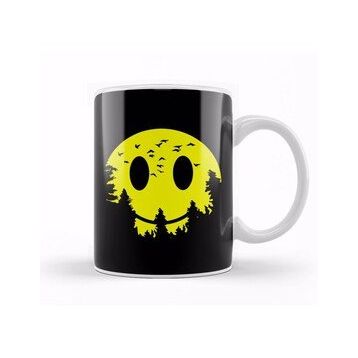 Baskı Dükkanı Smiley Moon Kupa