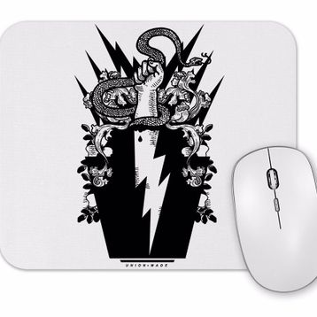 Baskı Dükkanı Snake Mustang Mouse Pad