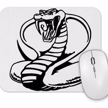Baskı Dükkanı Snakes Logo Mouse Pad