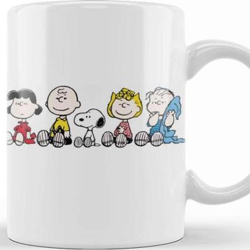 Baskı Dükkanı Snoopy And Friend Kupa