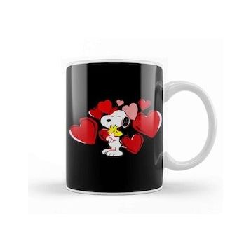 Baskı Dükkanı Snoopy Valentines Day Kupa